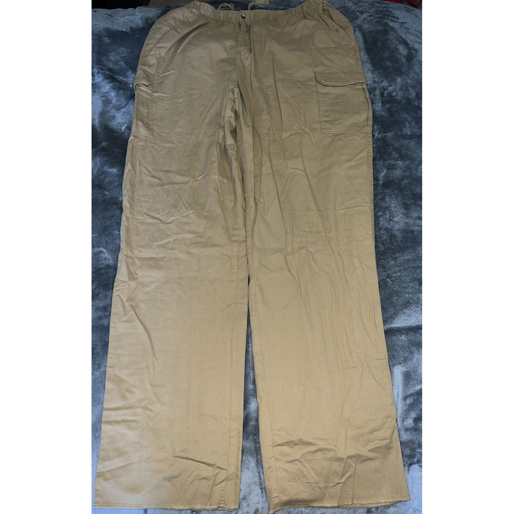 3XL TALL 40 Kingsize Men's Big & Tall Full-Elastic Waist Cargo Pants